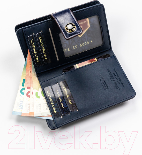 Изображение товара Портмоне Peterson PTN 002-F (синий)