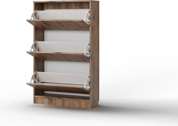 Изображение товара Тумба для обуви Мебель-КМК 3Д Аризона КМК 0978.2 (дуб веллингтон)