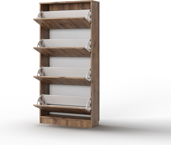 Изображение товара Тумба для обуви Мебель-КМК 4Д Аризона КМК 0978.3 (дуб веллингтон)