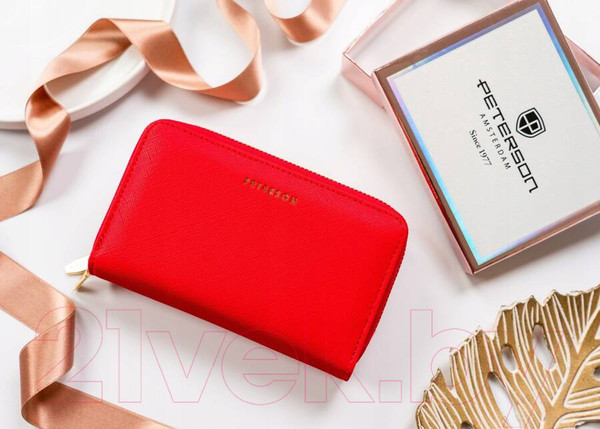 Изображение товара Портмоне Peterson PTN 007-SAF (красный)