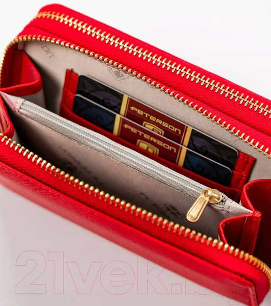 Изображение товара Портмоне Peterson PTN 007-SAF (красный)