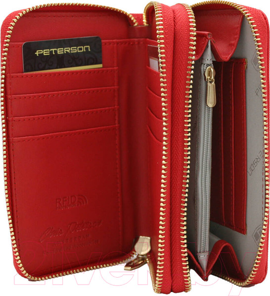 Изображение товара Портмоне Peterson PTN 007-SAF (красный)