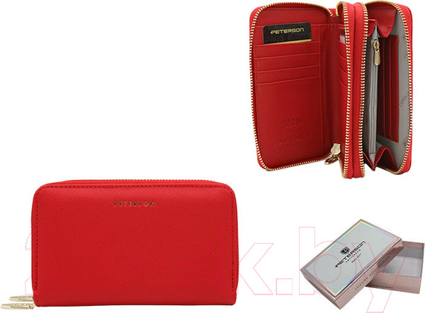 Изображение товара Портмоне Peterson PTN 007-SAF (красный)
