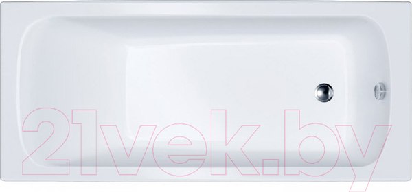 Изображение товара Ванна акриловая 1AcReal Gamma 150x70 (с ножками, сифоном и экраном)