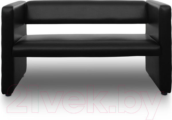 Изображение товара Диван Brioli Джино двухместный 1.2м (L22/черный)