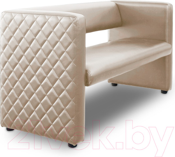 Изображение товара Диван Brioli Джино двухместный 1.3м (L4/кремовый)