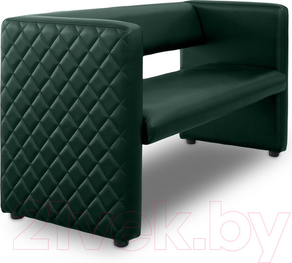 Изображение товара Диван Brioli Джино двухместный 1.3м (L15/зеленый)