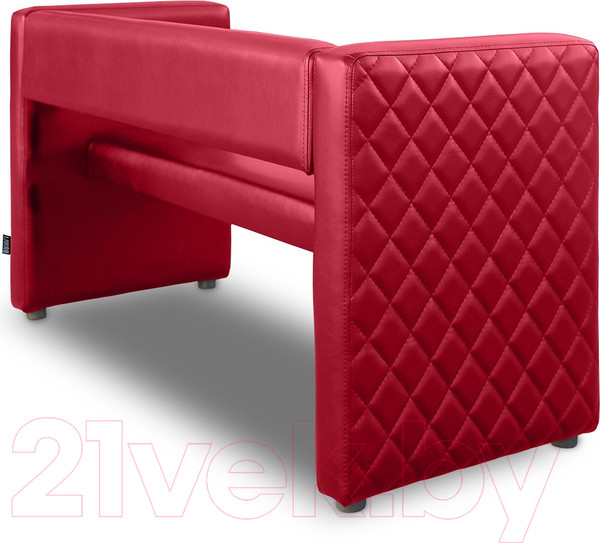 Изображение товара Диван Brioli Джино двухместный 1.3м (L19/красный)