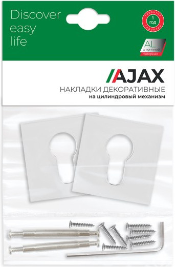 Изображение товара Накладка на цилиндр Ajax furniture ET6.K.JS51 CP-8  (хром)