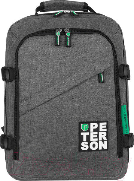 Изображение товара Рюкзак Peterson PTN PLG-02-T (серый/зеленый)