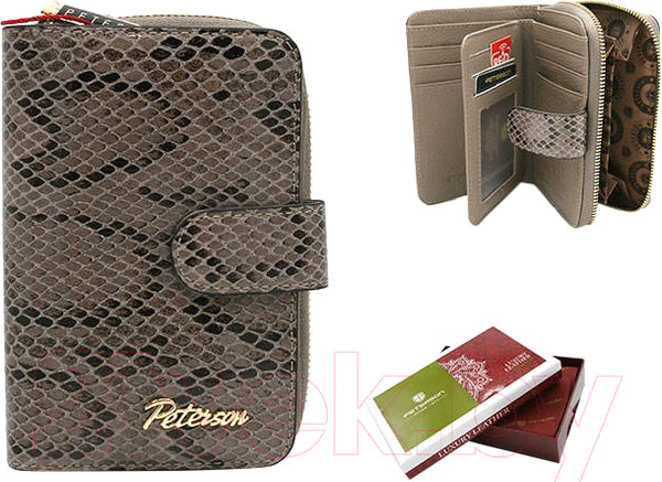 Изображение товара Портмоне Peterson PTN SM-602-0674 (серый)