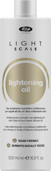 Изображение товара Масло для осветления волос Lisap Light Scale Lightening Oil Осветляющее (500мл)