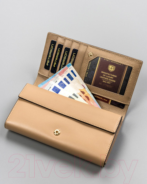Изображение товара Портмоне Peterson PTN SM-411-0698 (бежевый)