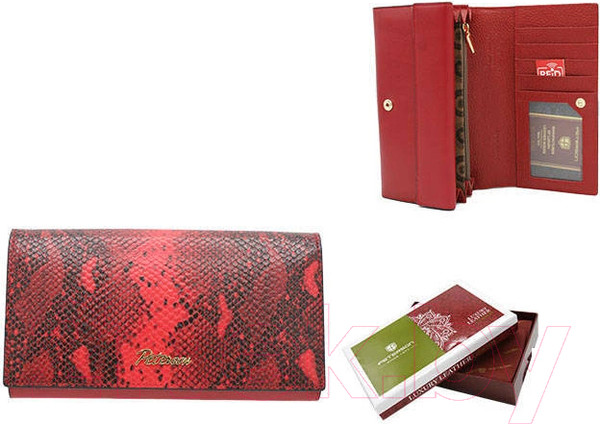 Изображение товара Портмоне Peterson PTN SM-411-0704 (красный)