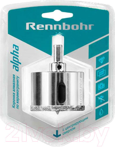 Изображение товара Коронка Rennbohr Алмазная 105мм / 676405