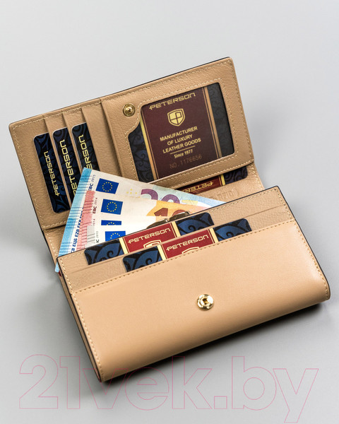 Изображение товара Портмоне Peterson PTN SM-466-0612 (бежевый)