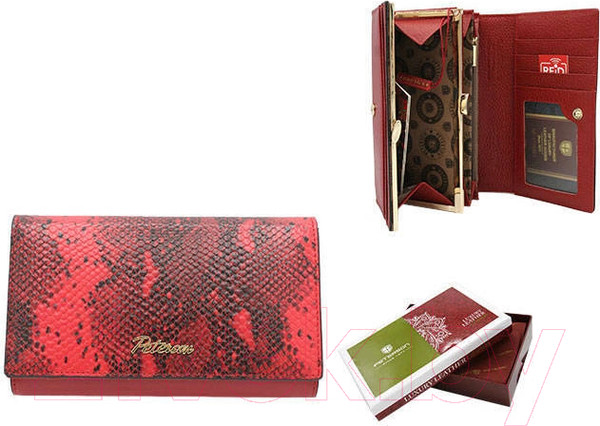 Изображение товара Портмоне Peterson PTN SM-466-0629 (красный)