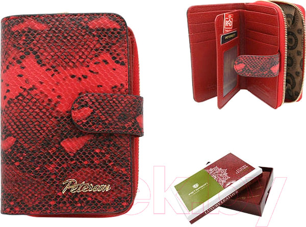 Изображение товара Портмоне Peterson PTN SM-602-0667 (красный)
