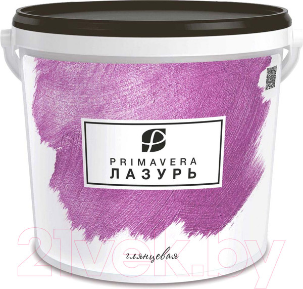 Изображение товара Краска декоративная Primavera Бесцветная глянцевая (3л)