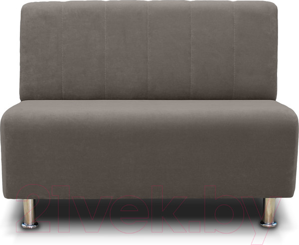 Изображение товара Диван Brioli Руди П двухместный (V3-серый/коричневый)