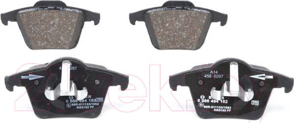 Изображение товара Тормозные колодки Bosch 0986494102