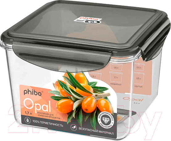 Изображение товара Контейнер Phibo Opal / 433147313 (черный)