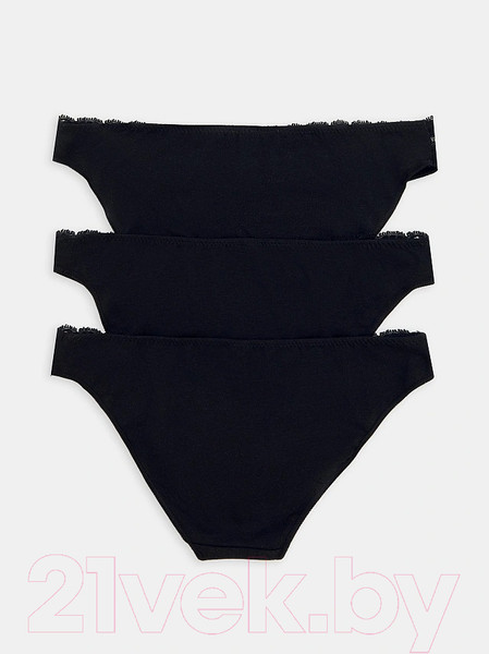 Изображение товара Комплект женских трусов Mark Formelle 412344-3 (р.94, черный)
