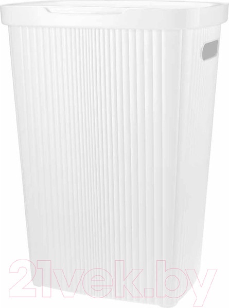 Изображение товара Корзина для белья Econova Velvet / 433246216 (белый)