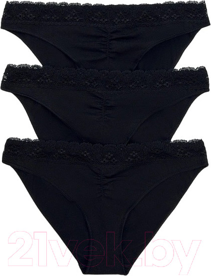 Изображение товара Комплект женских трусов Mark Formelle 412344-3 (р.98, черный)
