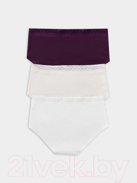 Изображение товара Комплект женских трусов Mark Formelle 412407-3 (р.94, молочный)