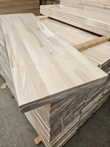 Изображение товара Ступень для лестницы Альфалес 40x300x1000 (сорт АВ, береза)