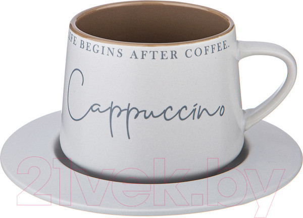 Изображение товара Чашка с блюдцем Lefard Coffeemania / 756-458