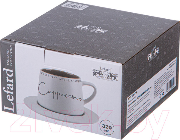 Изображение товара Чашка с блюдцем Lefard Coffeemania / 756-458