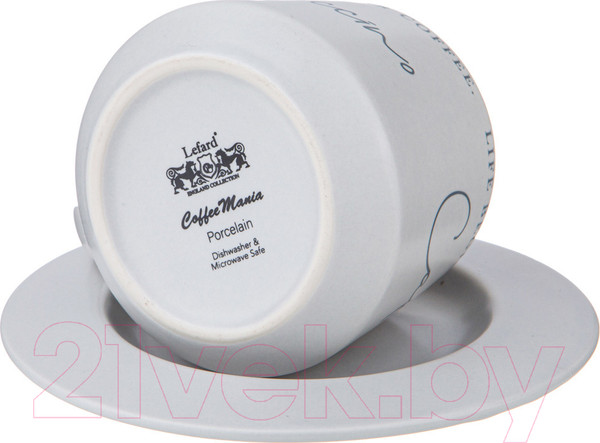 Изображение товара Чашка с блюдцем Lefard Coffeemania / 756-458