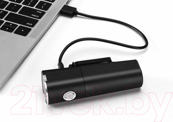 Изображение товара Фонарь для велосипеда RockBros Передний V6-400 (черный)