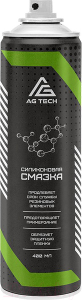 Изображение товара Смазка техническая AG Tech Силиконовая AG1024 (400мл)