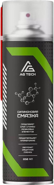 Изображение товара Смазка техническая AG Tech Силиконовая AG1026 (650мл)