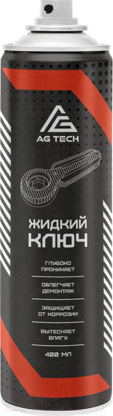 Изображение товара Смазка техническая AG Tech Жидкий ключ AG1134 (400мл)