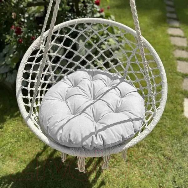 Изображение товара Подушка для садовой мебели Pasionaria Билли 60см (белый)