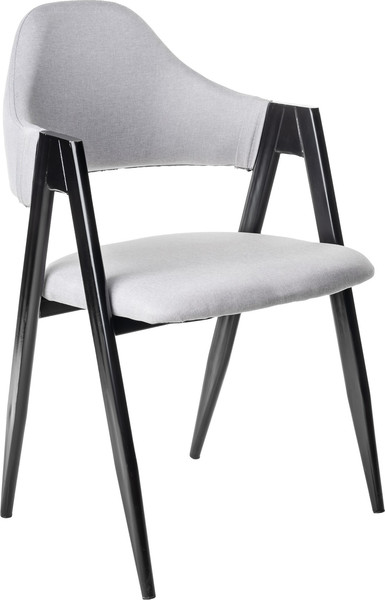 Изображение товара Стул Mio Tesoro Луна DC-048A (серый/черный)