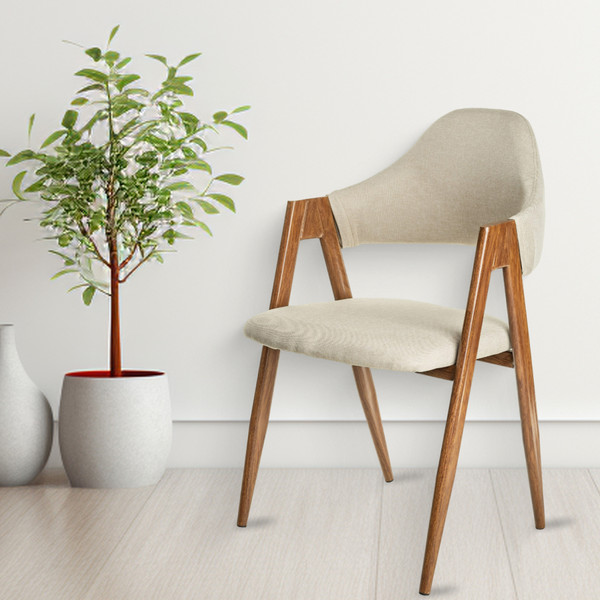 Изображение товара Стул Mio Tesoro Луна DC-048A (бежевый/коричневый)