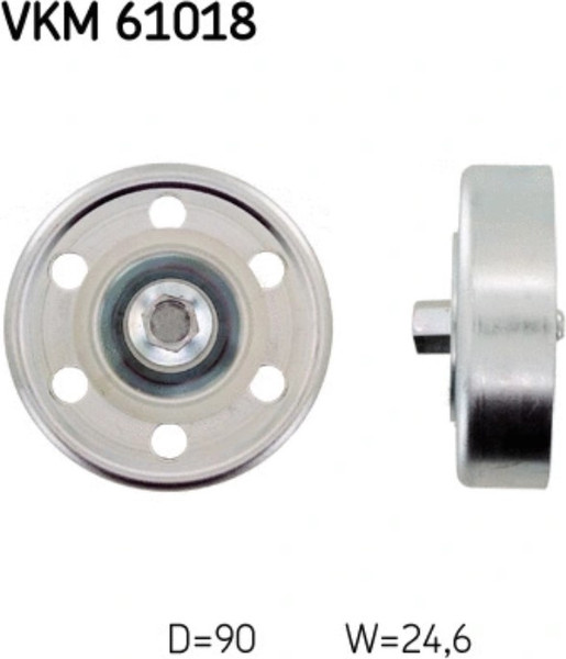 Изображение товара Ролик ремня генератора SKF VKM61018