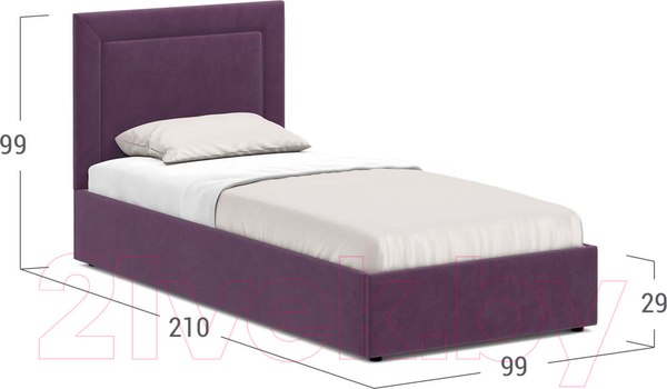 Изображение товара Односпальная кровать Moon Family 1258 / MF009007
