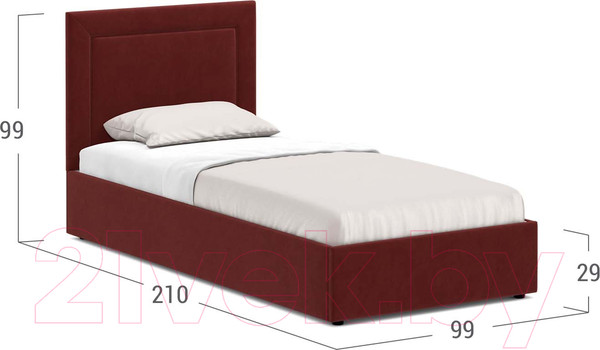 Изображение товара Односпальная кровать Moon Family 1258 / MF009017