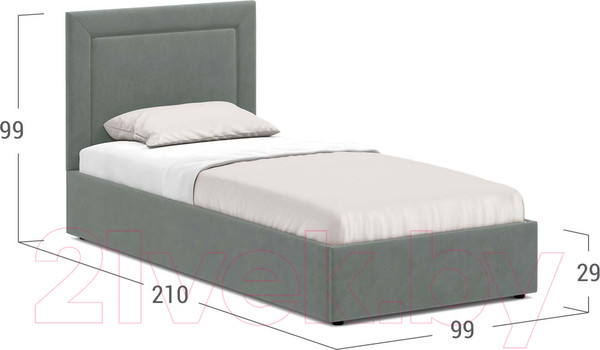 Изображение товара Односпальная кровать Moon Family 1258 / MF009048