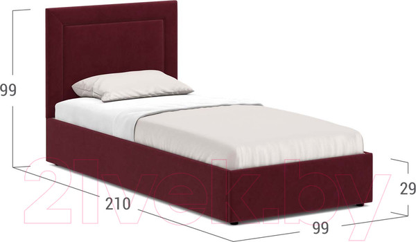 Изображение товара Односпальная кровать Moon Family 1258 / MF009058