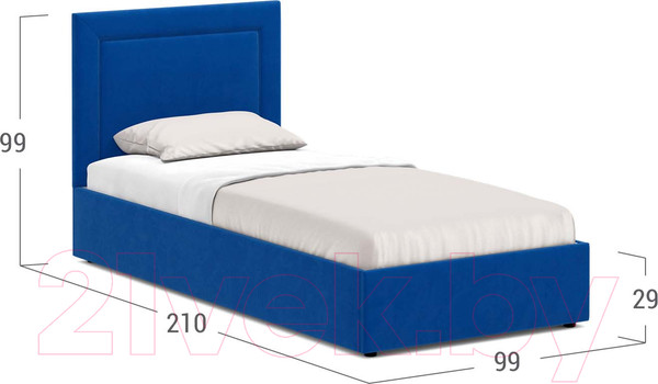 Изображение товара Односпальная кровать Moon Family 1258 / MF009068