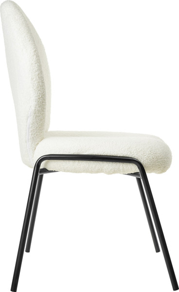 Изображение товара Стул Mio Tesoro Фиджи DC-237 (белый/черный)