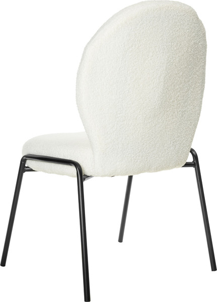 Изображение товара Стул Mio Tesoro Фиджи DC-237 (белый/черный)