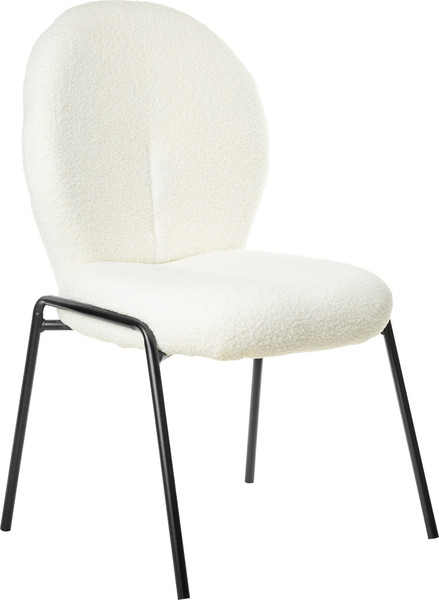 Изображение товара Стул Mio Tesoro Фиджи DC-237 (белый/черный)